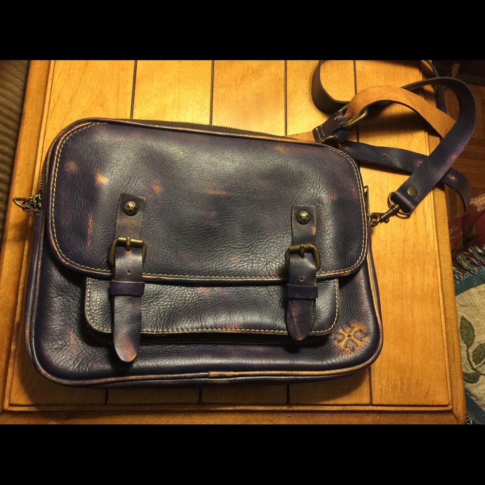 Patricia Nash eggplant crossbody